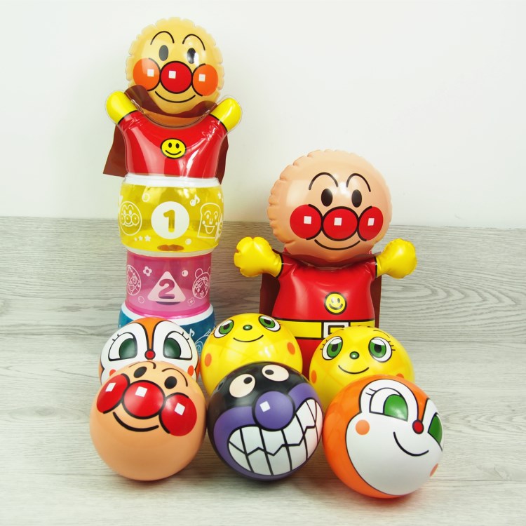 正版 出口日本 面包超人弹力小皮球 3号 KO不倒翁 婴儿响铃玩具|msdalam kategori Toy/bayi/teka-teki/blok bangunan/model, sukan luar/Leisure/Mainan tradisional, mainan bola/bola - dari Buy2taobao.com untuk memberikan perkhidmatan ejen Taobao profesional membeli
