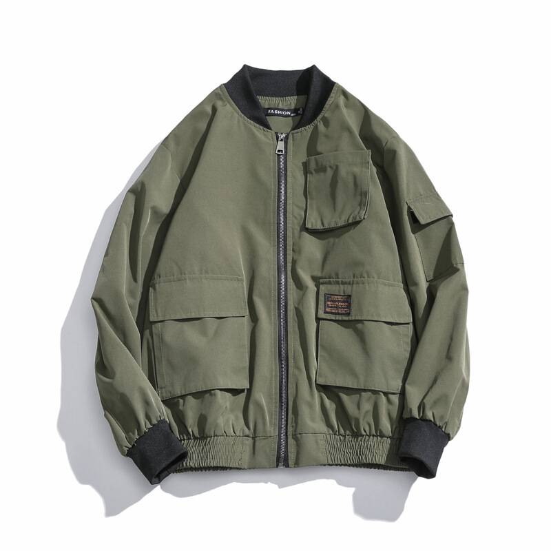 Gu Laideng Jacket solar system Chaopai Easy Large Youth Baseball coat Autumn Multiple pockets Labeling Militaryin the Children/Baby/Family fitted , Coat/Jacket/Overcoat , Jacket/Leather clothing category - from Buy2taobao.com to provide professional Taobao agent buy service