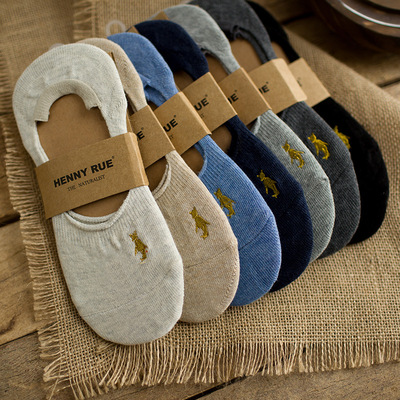 靴下物春夏季棉袜日系刺绣粗线浅口船袜纯色隐形袜森女系短筒袜子