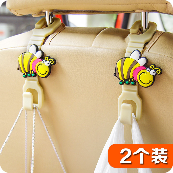 车载挂钩卡通车载汽车座椅背小挂钩车内用多功能挂钩隐藏式置物钩|ruв категории автомобиль/товаров/аксессуары/переоснащение, автомобильных принадлежностей/аксессуары, за рулем личной принадлежности, крюк для автомобилей - от Buy2taobao.com для оказания профессиональной услуги покупки агента Taobao