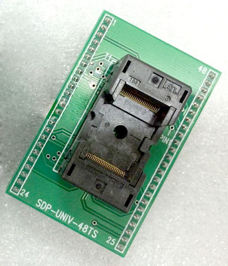 SDP-UNIV-48TS 台湾研仪烧录器专用烧录座 编程座 TSOP48在类目 3C数码配件, 电子元器件市场, IC集成电路/电机, 单片机/开发板/学习板中 - 来自Buy2taobao.com提供专业的淘宝代购服务