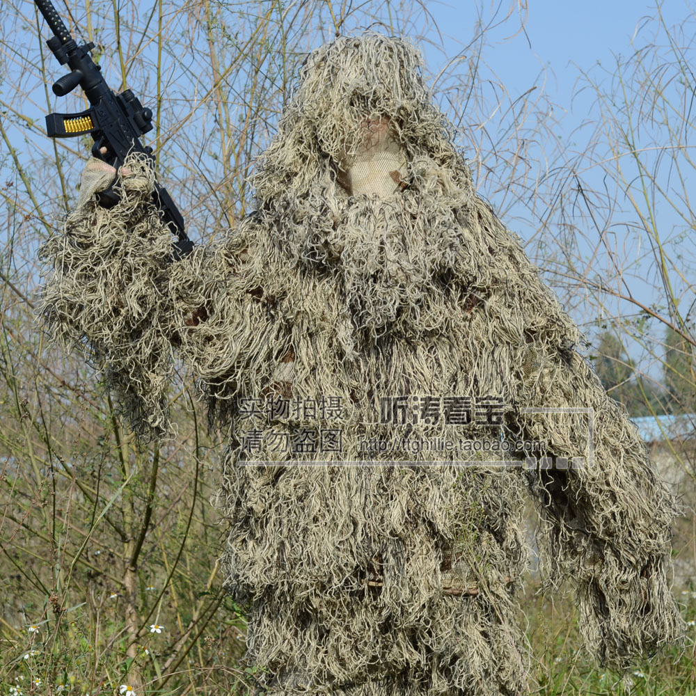 荒野沙漠戰術僞裝服 CS隱形隱身僞裝服吉利服 攝影僞裝衣 包郵在類目 戶外/登山/野營/旅行用品, 軍迷服飾/軍迷用品, 迷彩服/軍迷服/作訓服, 吉利服/僞裝服中 - 來自Buy2taobao.com提供專業的淘寶代購服務