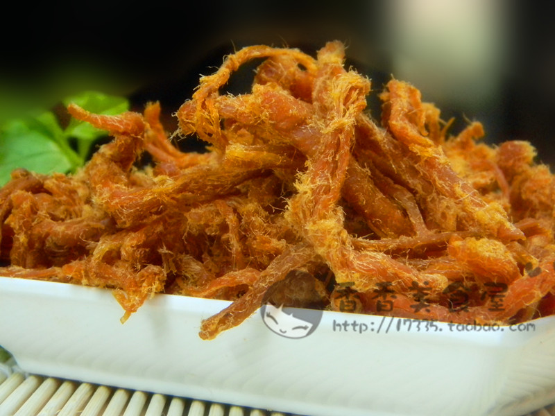 香贡贡特级猪肉丝 零食 厦门特产年货猪肉条肉柳原味250G 4份包邮|ruв категории закуски/орехи/специальность, вяленое мясо/свинину, говядину/мясное закуски, свинина - от Buy2taobao.com для оказания профессиональной услуги покупки агента Taobao