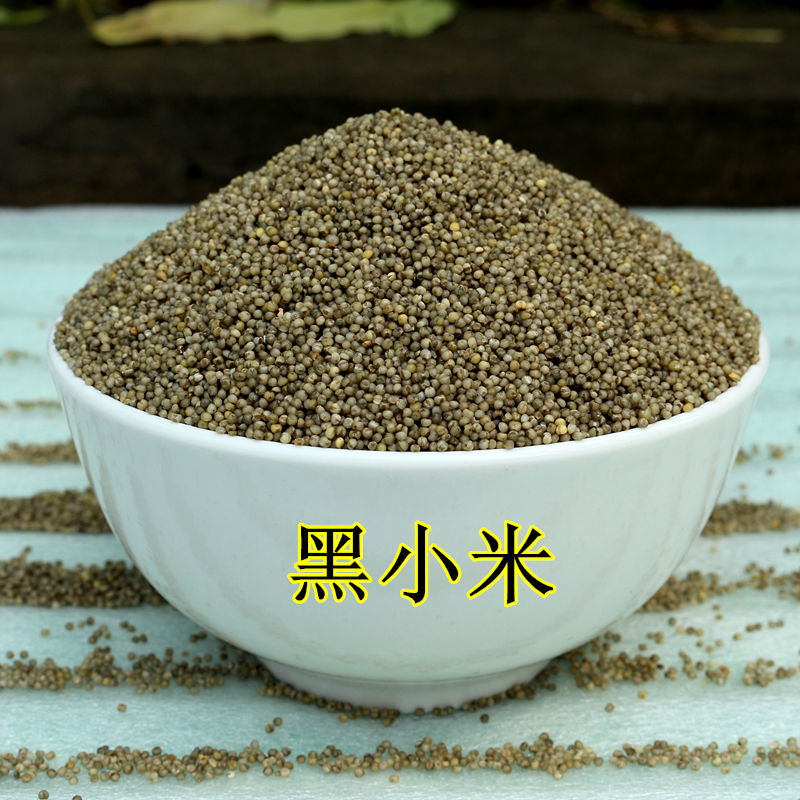 黑小米 黑营养500g=1斤|msdalam kategori beras/Utara-Selatan barangan kering/perasa, meter/tepung/bijirin, RICE, Millet - dari Buy2taobao.com untuk memberikan perkhidmatan ejen Taobao profesional membeli