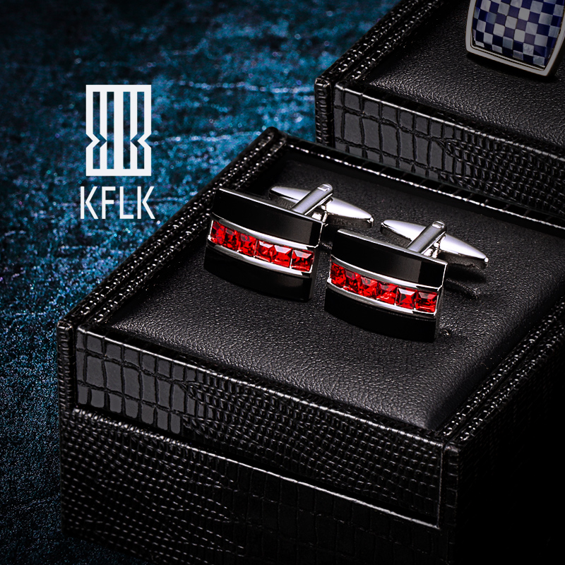 KFLK法式袖扣定制衬衫扣子袖口男士袖口钉高档袖钉商务 Cufflinks|msdalam kategori Aksesori/Belt kulit/Hat/Muffler, cufflink - dari Buy2taobao.com untuk memberikan perkhidmatan ejen Taobao profesional membeli