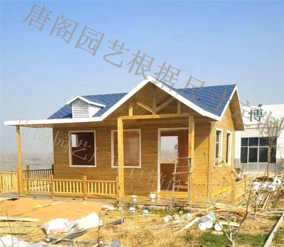 新款儿童树屋田园木房子保安亭防腐木售货亭设房别墅户外 小木屋