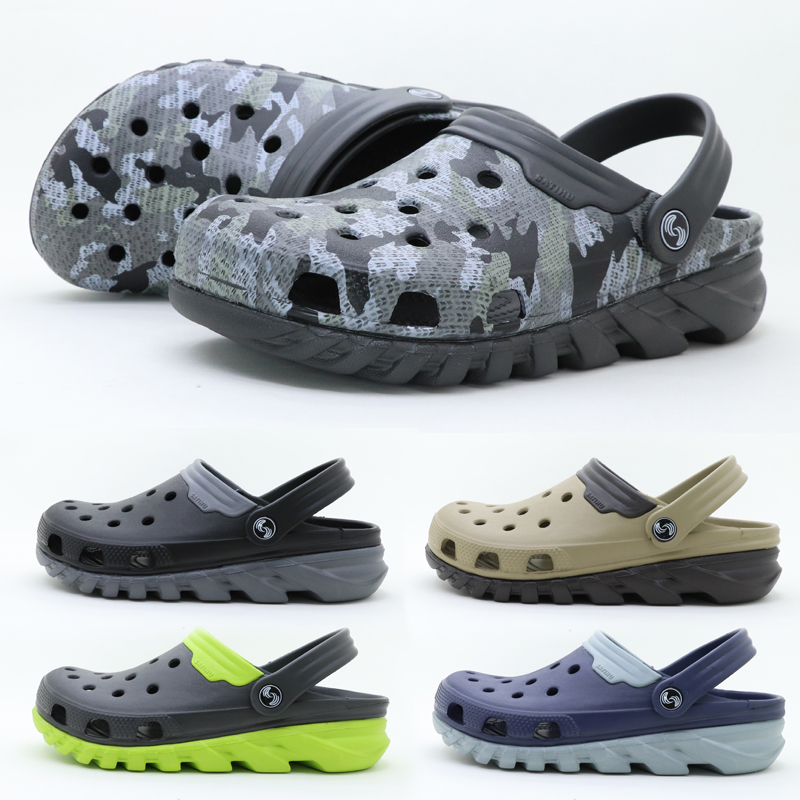 Pelican Sandy beach slipper non-slip The thickness of the bottom Speed Dieter Crocs Large Baotou student soft sole Sandalsin the Men's Shoes, Slippers category - from Buy2taobao.com to provide professional Taobao agent buy service