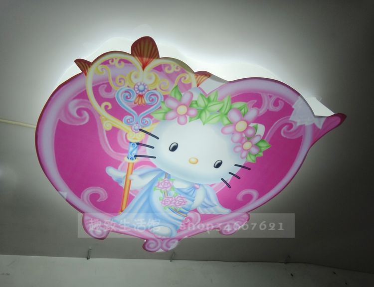 HELLOKITTY貓吸頂燈兒童卡通創意臥室幼兒園燈飾包郵在類目 家裝主材, 燈具燈飾, 吸頂燈中 - 來自Buy2taobao.com提供專業的淘寶代購服務