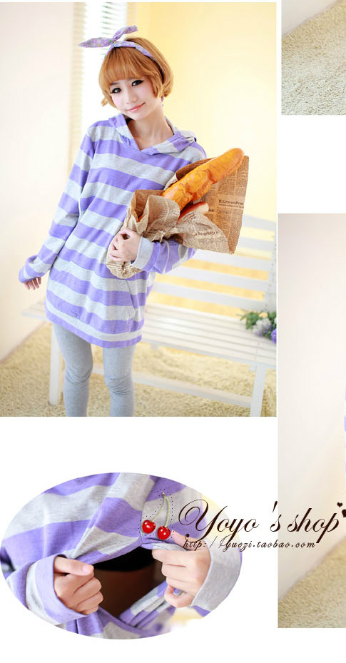 包邮!新款春夏夏季外出时尚哺乳衣 夏装哺乳装 喂奶服在类目 孕妇装/孕产妇用品/营养, 家居服/哺乳装/秋衣裤, 家居服上装中 - 来自Buy2taobao.com提供专业的淘宝代购服务