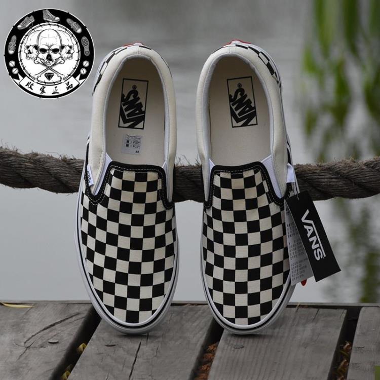 Vans slip on棋盘格懒人鞋一脚蹬帆布鞋 滑板鞋男女鞋VN-0EYEBWW在类目 运动鞋new, 板鞋/休闲鞋中 - 来自Buy2taobao.com提供专业的淘宝代购服务