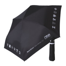 PHAIdesign 意大利设计 防紫外线 三折 可爱 晴雨伞 太阳伞 黑色