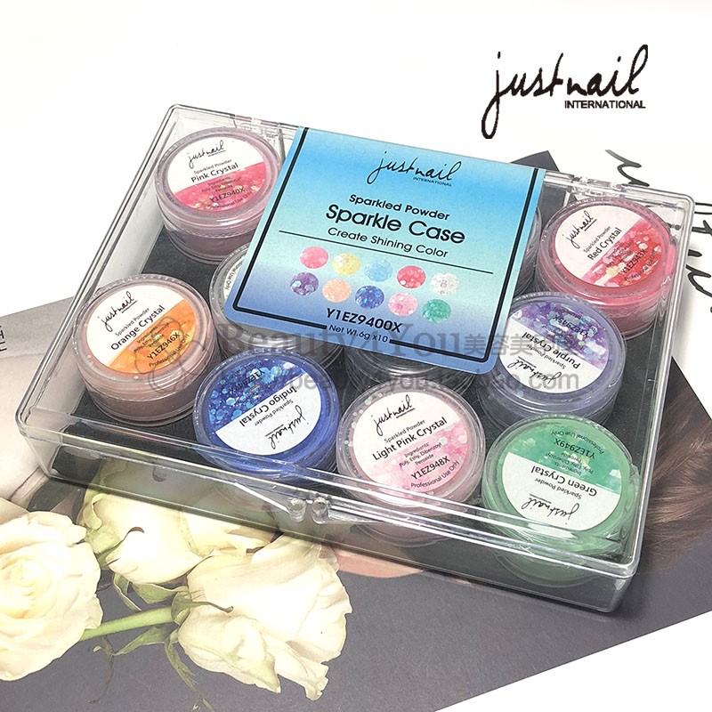 Taiwan justnail Nail enhancement crystal Box bright Crystal powder Hexagonal Sequins extend Crystal powderin the Makeup/Perfume/Beauty tools , Nail Polish/Nail Products (New) , Nail cosmetics category - from Buy2taobao.com to provide professional Taobao agent buy service