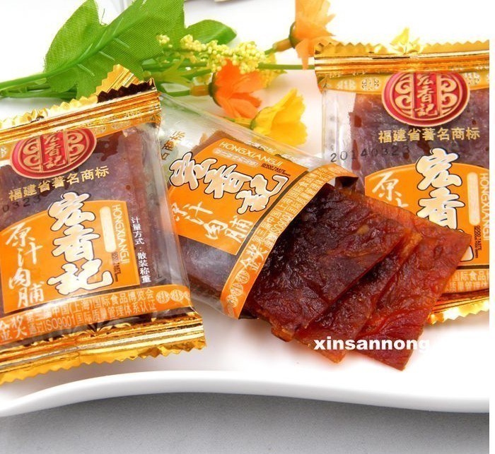 Casual snacks 500 Fujian Wang Hong Kee XO * roast Schnitzel * roast Meat section Small packagein the Snacks/Nuts/Specialty , Beef jerky/Preserved pork/Lo Snacks , Pork category - from Buy2taobao.com to provide professional Taobao agent buy service