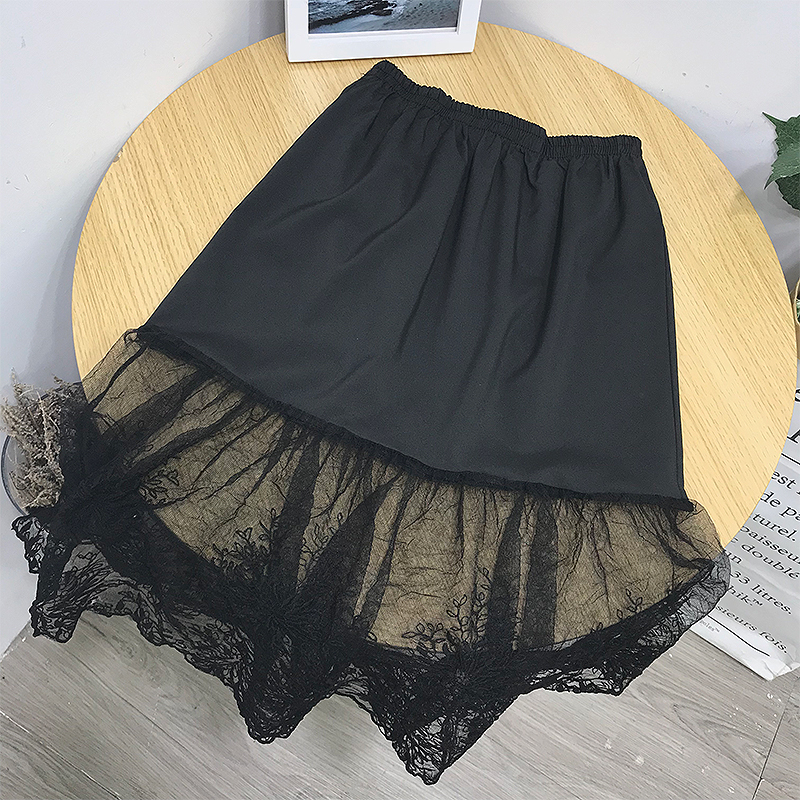 修身短裙女韩版高腰打底裙百搭蕾丝拼接鱼尾半身裙在类目 女装/女士精品, 半身裙中 - 来自Buy2taobao.com提供专业的淘宝代购服务