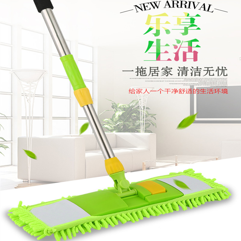 Flat Mop Chenille Washable Mop head Mop mop Dust mop wax solid wood household Lazy manin the Family/Personal Cleaning Tools , Housework/Floor cleaning equipment , Flat mop category - from Buy2taobao.com to provide professional Taobao agent buy service