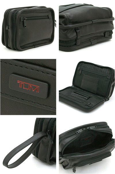 tumi men clutch