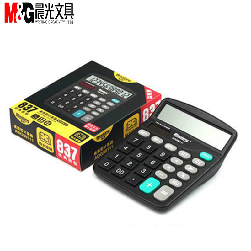 晨光计算器桌面型98837太阳能电池双用办公商务家用12位数计算机在类目 电子词典/电纸书/文化用品, 计算器中 - 来自Buy2taobao.com提供专业的淘宝代购服务