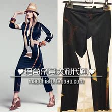 玛奇朵意大利代购 MAX MARA 2012春夏 海报款 九分裤