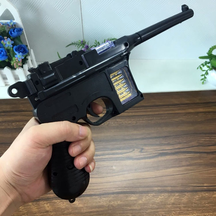 儿童电动玩具枪 传统王八盒子枪玩具 驳壳枪玩具 发声发光驳壳枪在类目 玩具/童车/益智/积木/模型, 儿童玩具枪, 其他玩具枪中 - 来自Buy2taobao.com提供专业的淘宝代购服务