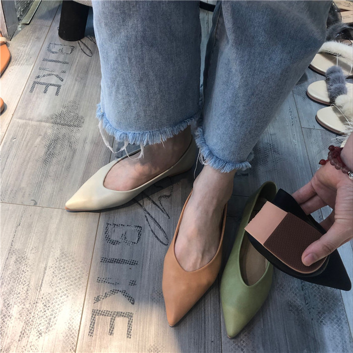 尖頭淺口舒適百搭小單鞋在類目 女鞋, 低幫鞋中 - 來自Buy2taobao.com提供專業的淘寶代購服務