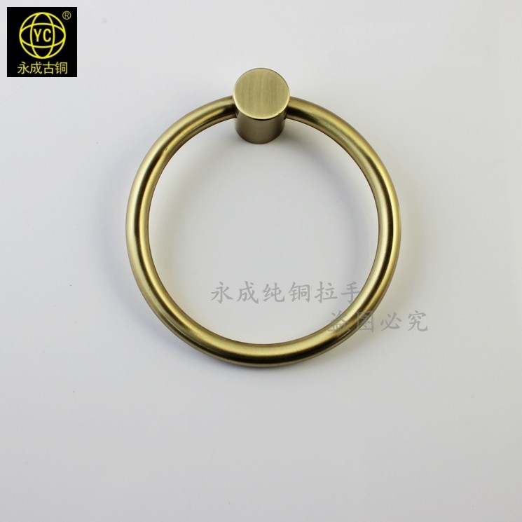 Ming and Qing furniture hardware Brass ring handle New Chinese style Door handle Doorring YC007 Copper Manufacturingin the Basic building materials , Home Hardware , Handle , Handle category - from Buy2taobao.com to provide professional Taobao agent buy service