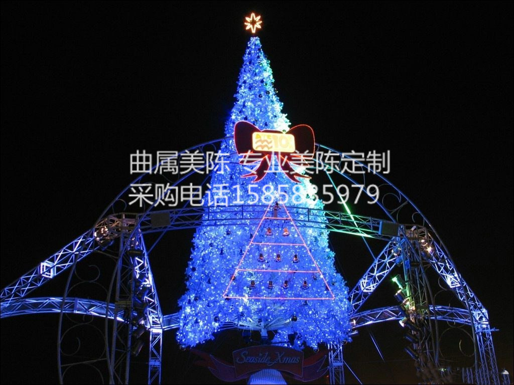圣诞美陈大型圣诞树户外发光白色特色异形圣诞树圣诞节场景布置|msdalam kategori bekalan perayaan/hadiah, item Krismas/hadiah/perhiasan, pokok Krismas - dari Buy2taobao.com untuk memberikan perkhidmatan ejen Taobao profesional membeli