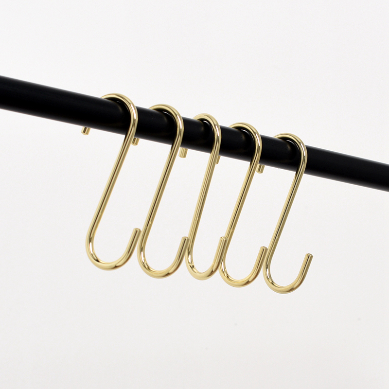 Konishi home Nordic ins golden Iron art Hooks Metal Clothes hanging Hook package Pumps Stands Small hooksin the Home accessories , Decorative hooks category - from Buy2taobao.com to provide professional Taobao agent buy service