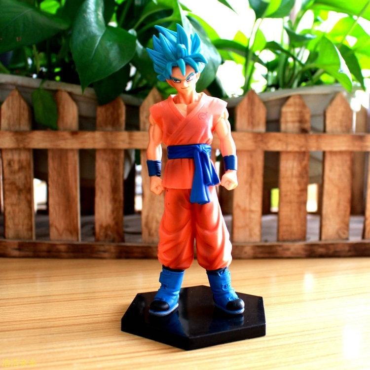 动漫手办公仔七龙珠Dragon ball 超造集 剧场版蓝发悟空 PVC|ruв категории игрушка/коляска/головоломка/блоки/модель, Другие игрушки - от Buy2taobao.com для оказания профессиональной услуги покупки агента Taobao