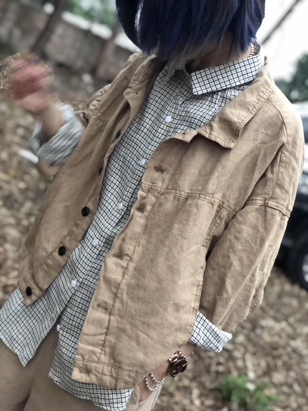 Meatball 2019 summer new pattern Korean Edition Days polyandrum jacket Easy Show thin Single breasted Cotton and hemp coatin the Women's clothing/Boutique , Jacket category - from Buy2taobao.com to provide professional Taobao agent buy service