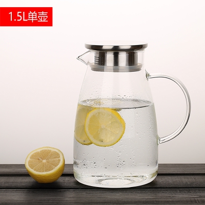 2018新款耐熱玻璃茶具大容量透明水壺涼水壺果汁壺冷水壺茶壺包郵在類目 餐飲具, 茶具, 茶壺中 - 來自Buy2taobao.com提供專業的淘寶代購服務