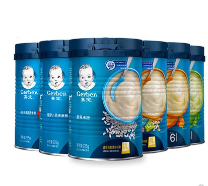 Gerber嘉宝米粉123段胡萝卜南瓜菠菜牛肉番茄铁锌钙蔬菜水果 225g在类目 奶粉/辅食/营养品/零食, 婴幼儿辅食, 米粉/米糊/汤粥中 - 来自Buy2taobao.com提供专业的淘宝代购服务