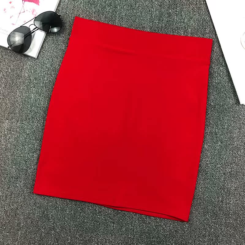 弹力红色黑色职业包臀裙半身裙短裙性感夏紧身裙一步裙新款显瘦|msdalam kategori Butik wanita / wanita, skirt - dari Buy2taobao.com untuk memberikan perkhidmatan ejen Taobao profesional membeli
