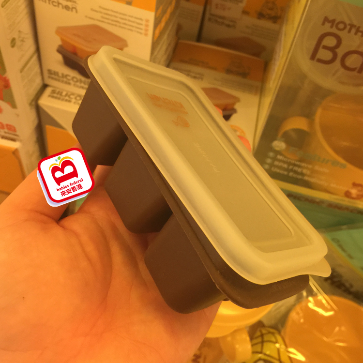 香港代购 mother’s corn玉米婴幼专用硅胶储存器制冰格黄+咖啡色在类目 厨房/烹饪用具, 厨用小工具/厨房储物, 厨房电器配套用品, 冰格/制冰袋中 - 来自Buy2taobao.com提供专业的淘宝代购服务