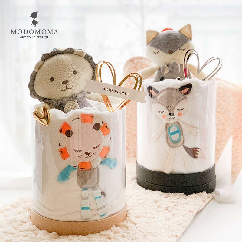 新生儿用品婴儿礼盒花筒套装毯子冬季宝宝毛毯安抚玩具满月送礼品在类目 童装/婴儿装/亲子装, 婴儿礼盒中 - 来自Buy2taobao.com提供专业的淘宝代购服务