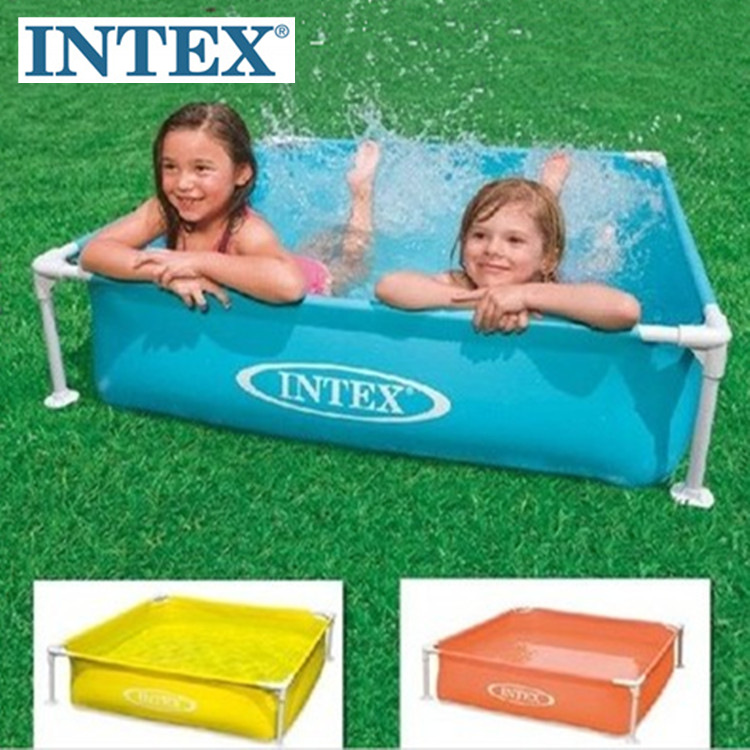 INTEX57173 children square Network folder Bracket Pool Infant tub study Swimming Pool Bathing Fishing pondin the Toy/Childs/Puzzle/Building block/Model , Swimming pool/Water toys , Swimming pool category - from Buy2taobao.com to provide professional Taobao agent buy service