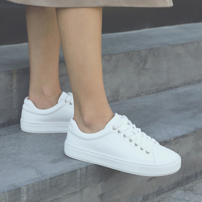 MASOOMAKE2017新款秋季百搭厚底小白鞋女 韩版学生休闲鞋子女板鞋