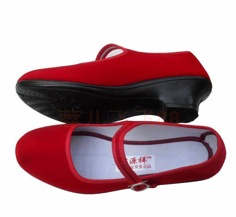 Beijing cloth shoes Ladies Black cloth shoes Work shoes non-slip Single shoes Nation square Dancing shoes The Red Shoesin the Women's Shoes, Low shoes category - from Buy2taobao.com to provide professional Taobao agent buy service