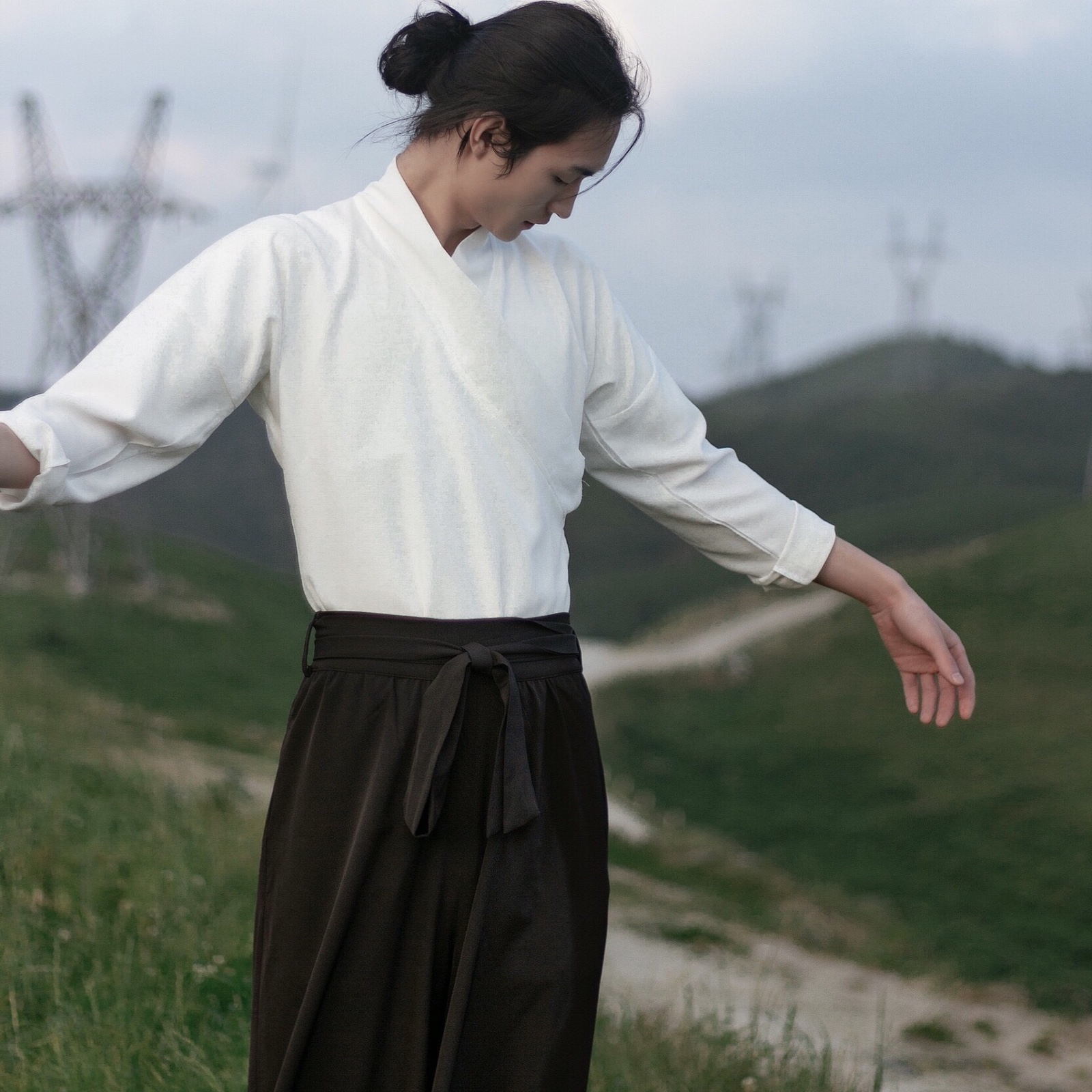 王米诺 男女同款汉服元素 国风 华风 改良新概念宋裤|ruв категории плесень играть/Аниме/вокруг/cos/настольные игры, 二次元古风服装, 古风套装 - от Buy2taobao.com для оказания профессиональной услуги покупки агента Taobao