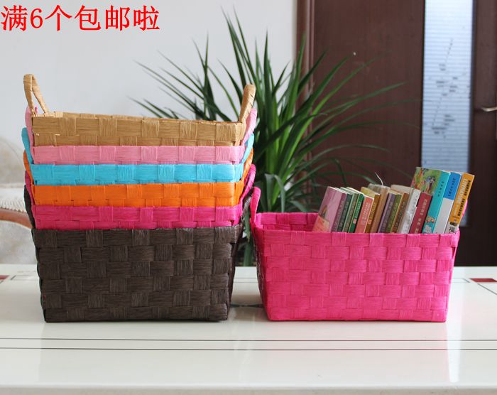 manual Caisheng organization Straw Rattan Sorting box Storage baskets Storage basket Debris Storage Basket storage box rectanglein the Storage consolidation , Home Storage appliances , Storage Basket , Laundry basket category - from Buy2taobao.com to provide professional Taobao agent buy service