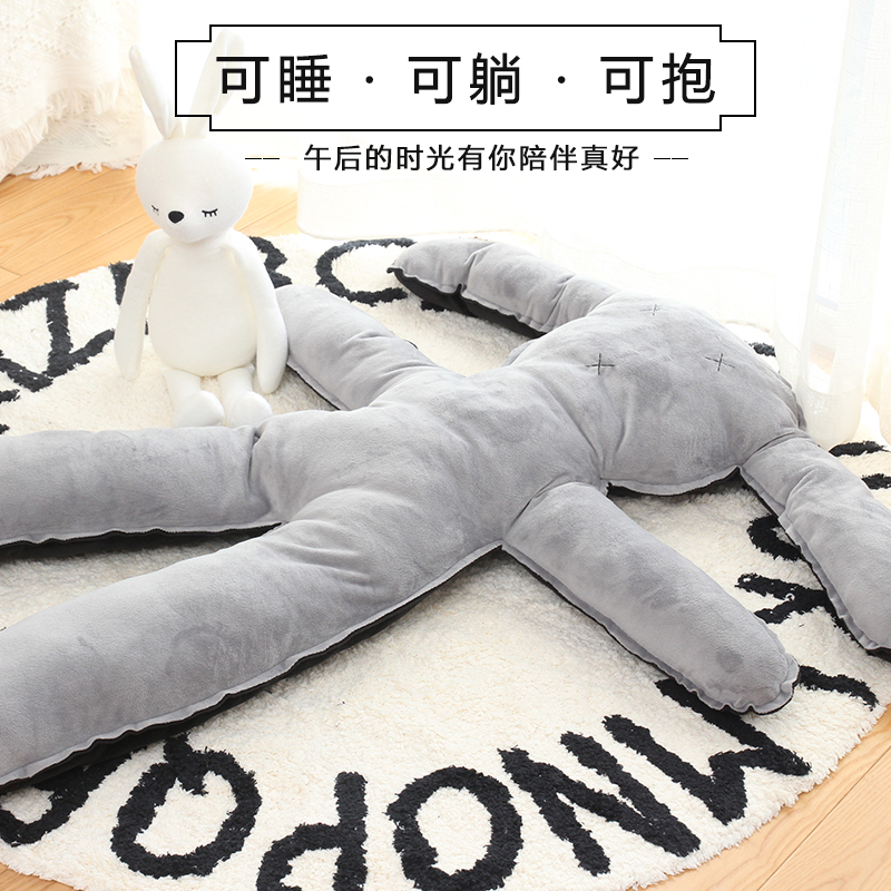 ins Northern Europe girl Toys rabbit Children's Room ornament baby Cushion baby Appease doll Doll Largein the Home Fabric , Pillow/Pillow category - from Buy2taobao.com to provide professional Taobao agent buy service
