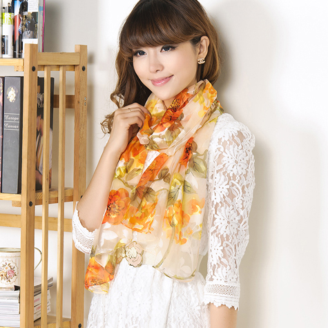 Clearance 10 element Real silk printing lady scarf Silk scarfin the Accessories/Leather belt/Hat/Muffler , Muffler/Scarves/Shawl category - from Buy2taobao.com to provide professional Taobao agent buy service