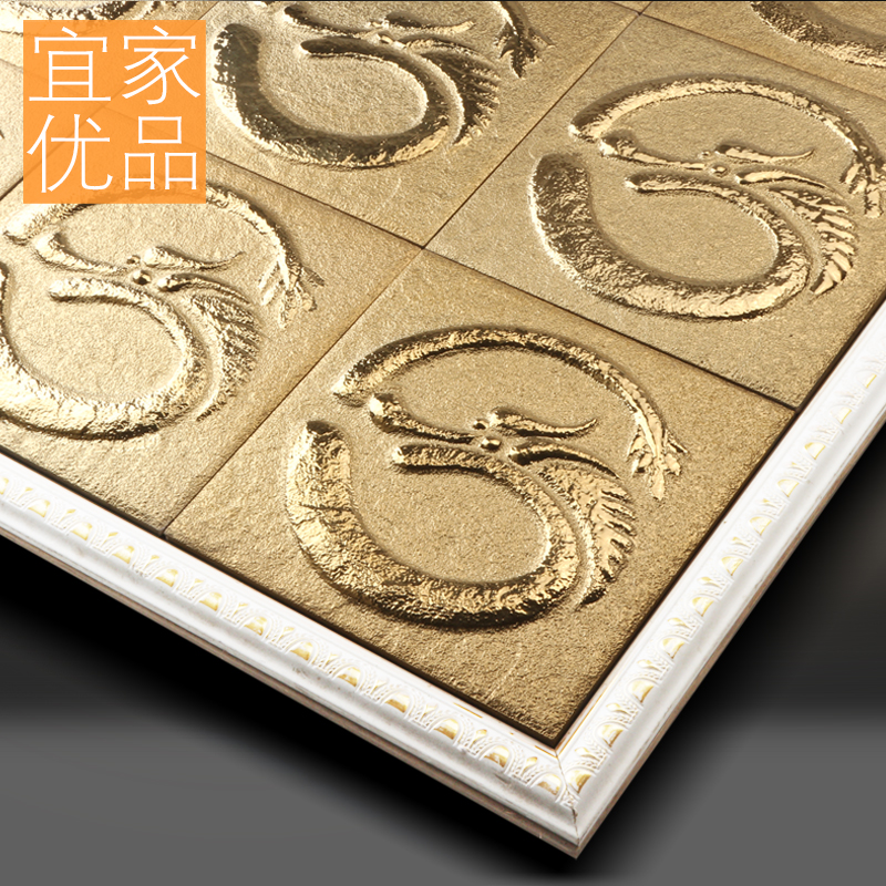 镀金色玄关电视背景墙瓷砖中式入户走廊过道3D雕刻KTV 抛晶砖拼花在类目 家装主材, 瓷砖, 仿古砖(包括文化石)中 - 来自Buy2taobao.com提供专业的淘宝代购服务