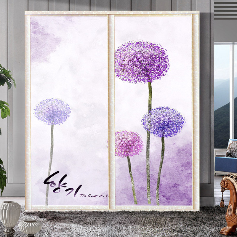 Customized wardrobe furniture Glass door Sticker a living room Glass wall partition Film Glass TOILET Dandelionin the Home accessories , Stickers , Ceramic tile/Glass Sticker category - from Buy2taobao.com to provide professional Taobao agent buy service