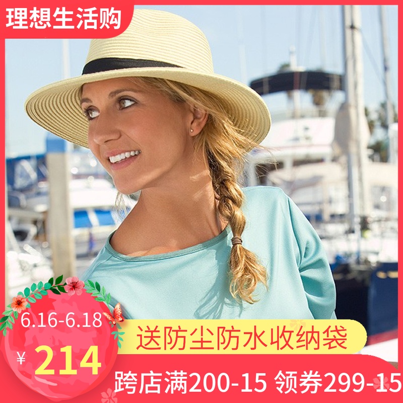 美国sunday afternoons黑带爵士帽大沿遮阳防晒帽子夏男女情侣款在类目 服饰配件/皮带/帽子/围巾, 帽子中 - 来自Buy2taobao.com提供专业的淘宝代购服务