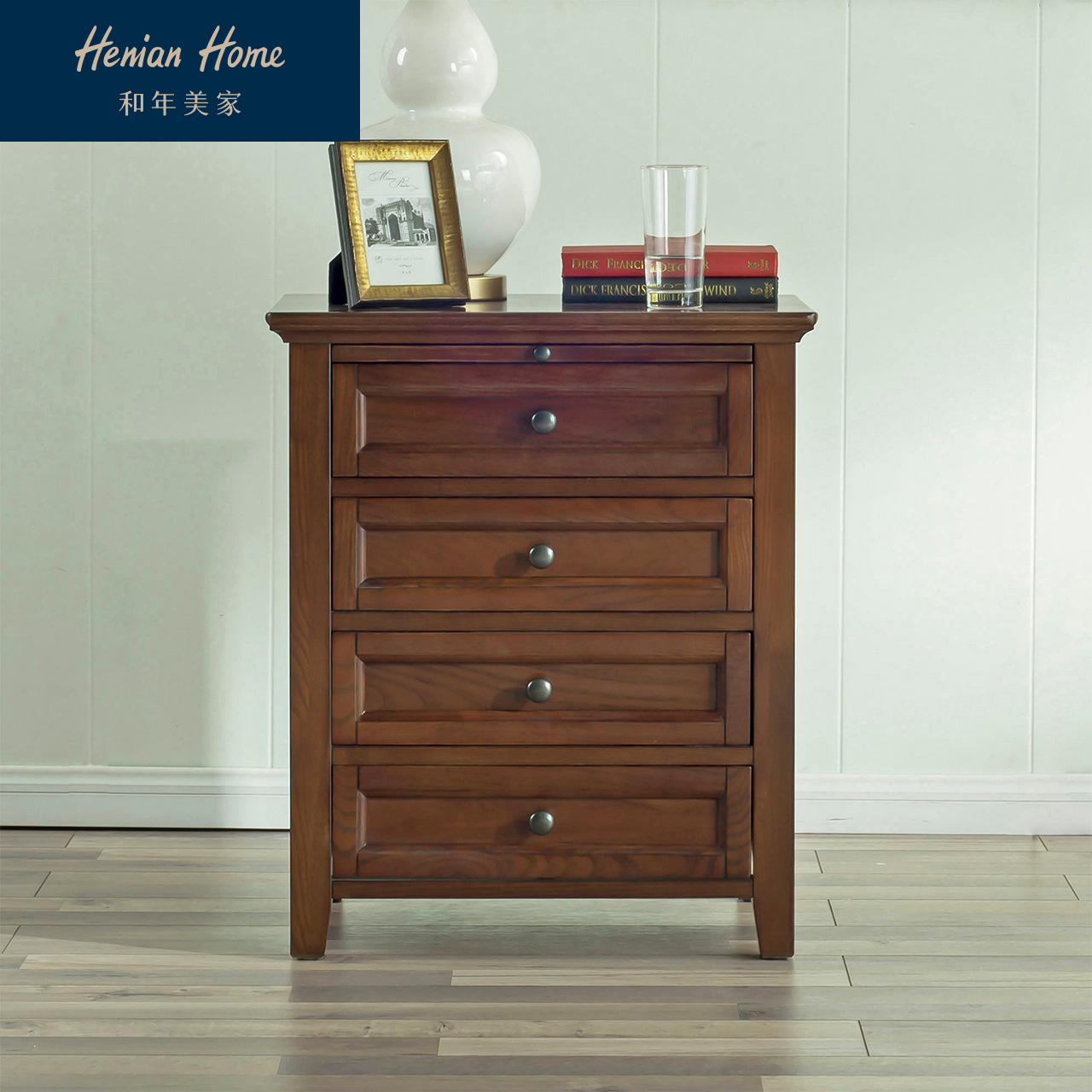 U.S. home American style All solid wood bedside cupboard bedroom Lockers Ready Simplicity Bedside Storage Storage cabinetin the Residential furniture , Cabinet , Bedside cabinet category - from Buy2taobao.com to provide professional Taobao agent buy service