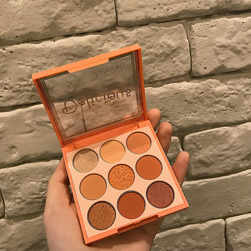 Judydoll9 Eye shadow Pumpkin honey peach Color Peach blossom Pearl Matte beginnerin the Makeup/Perfume/Beauty tools , Eyeshadow category - from Buy2taobao.com to provide professional Taobao agent buy service