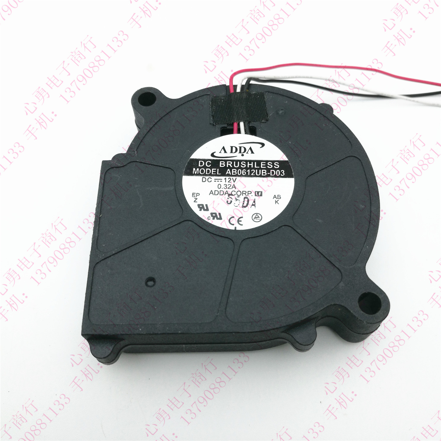 原装ADDA AB0612UB-D03 12V 0.32A 6015 投影机仪散热鼓风机风扇|ruв категории видеоигры/аксессуары/игра/Введение, PS принимающих специальные аксессуары, вентилятор - от Buy2taobao.com для оказания профессиональной услуги покупки агента Taobao