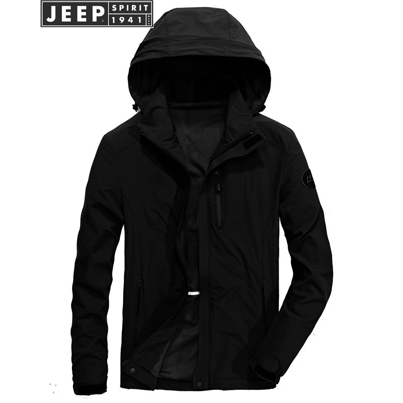 jeep Official quality goods 2018 new pattern middle age man Jacket Large dad Jeep leisure coatin the Men's clothing, Jacket category - from Buy2taobao.com to provide professional Taobao agent buy service