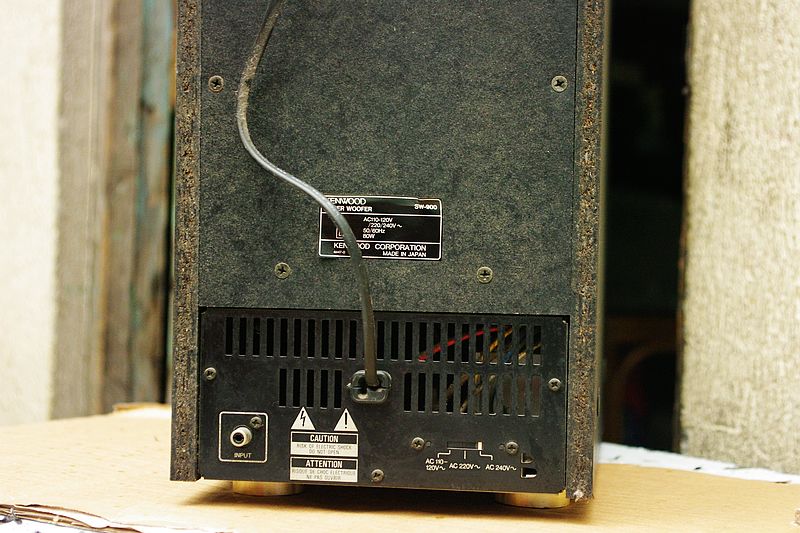 kenwood sw 700 subwoofer