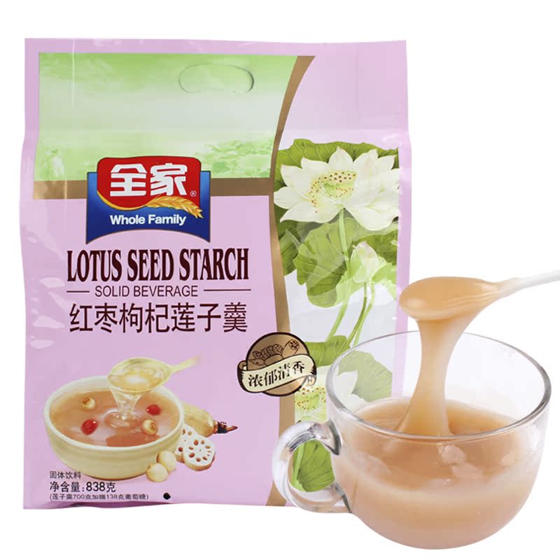 红枣枸杞莲子羹大袋装700g早餐粉方便即食冲饮藕粉内赠138g葡萄糖|ruв категории кофе/хлопья/напиток, арроурут/хлопья/Чонг напитки, арроурут - от Buy2taobao.com для оказания профессиональной услуги покупки агента Taobao